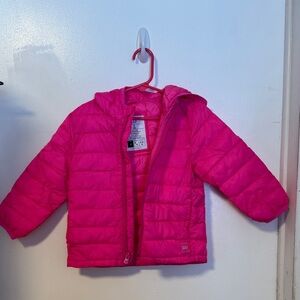 GAP Kids Pink Puffer Jacket